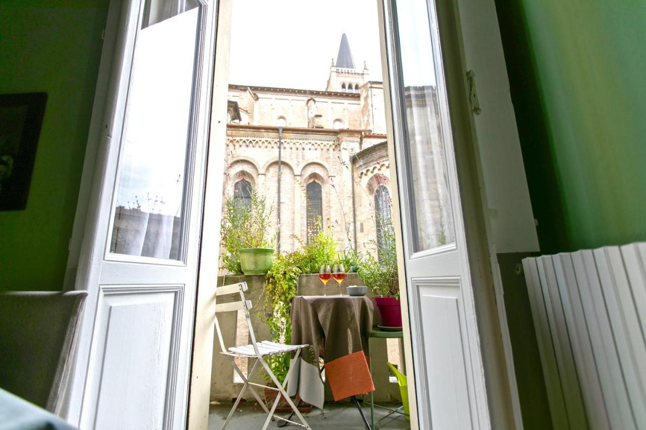 Ferienwohnung Il Balcone Dell'Angiol D 'Or Parma Exterior foto